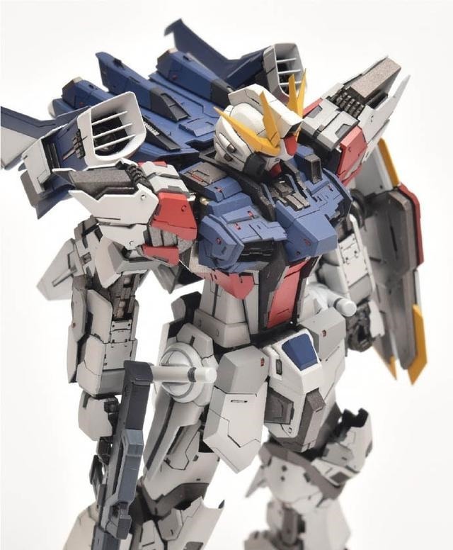 pl增加细节改造,高跟鞋创制强袭高达模型!