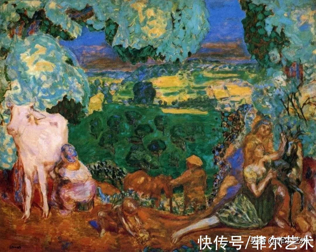 高更@勃纳尔是因色彩而闻名的法国画家,色彩学习必看的大师作品