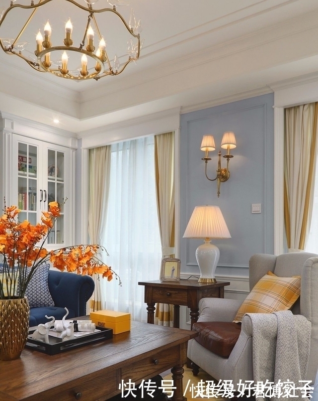 洗手台|304平独栋别墅,硬核古典元素,演绎纯粹美式风情,坐享不羁生活