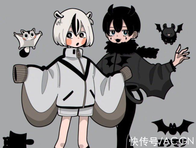 可爱|看过了“靓帅风”的动物拟人,看看可爱风的好像也不错,被治愈了