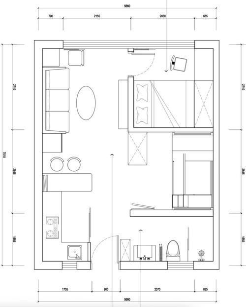 隔断|为方便上班，她买下38㎡老房，改造后满足5口人居住，佩服！