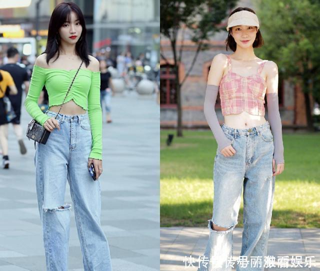 牛仔裤 牛仔裤作为日常的基础款,如何将它穿得出彩,营造出街吸睛造型呢
