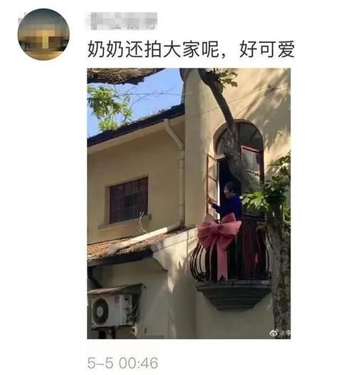 上海武康路“蝴蝶结阳台”爆红 80岁老奶奶成“迪士尼在逃公主”