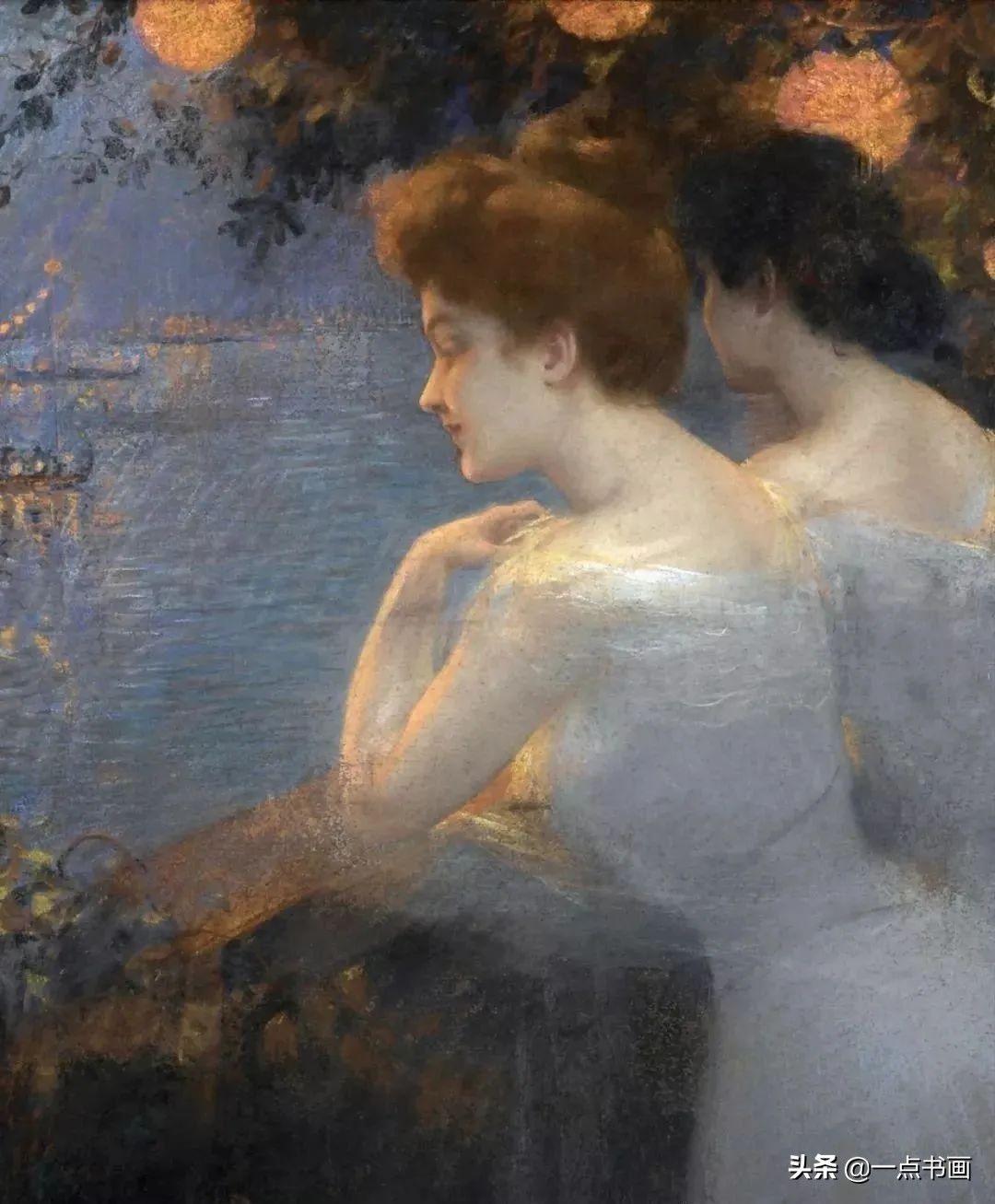 精致@他笔下的女子细腻精致,光泽诱人