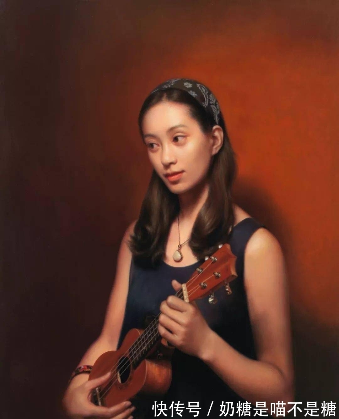 笔触#火辣!光影下的女性充满迷人的魅力,探究油画语言的艺术审美!