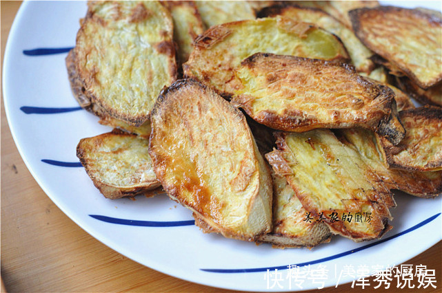 蛋糕|吃了30年红薯，此做法第一次见！不煮也不炸，比蛋糕还好吃！