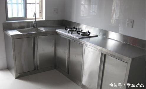 不锈钢|橱柜台面选用哪种材质耐用,老师傅推荐这样选,省钱又实用!