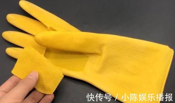 粘黏物|你家有废旧的橡胶手套吗我也是今天刚知道，赶快回家找出来