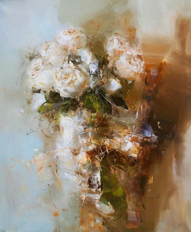 艺术学院!奔放的心:俄罗斯女画家安捷利卡超凡脱俗、别具一格的油画作品