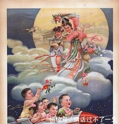 嫦娥五号探月成功,六七十年代,太空宣传画什么样?