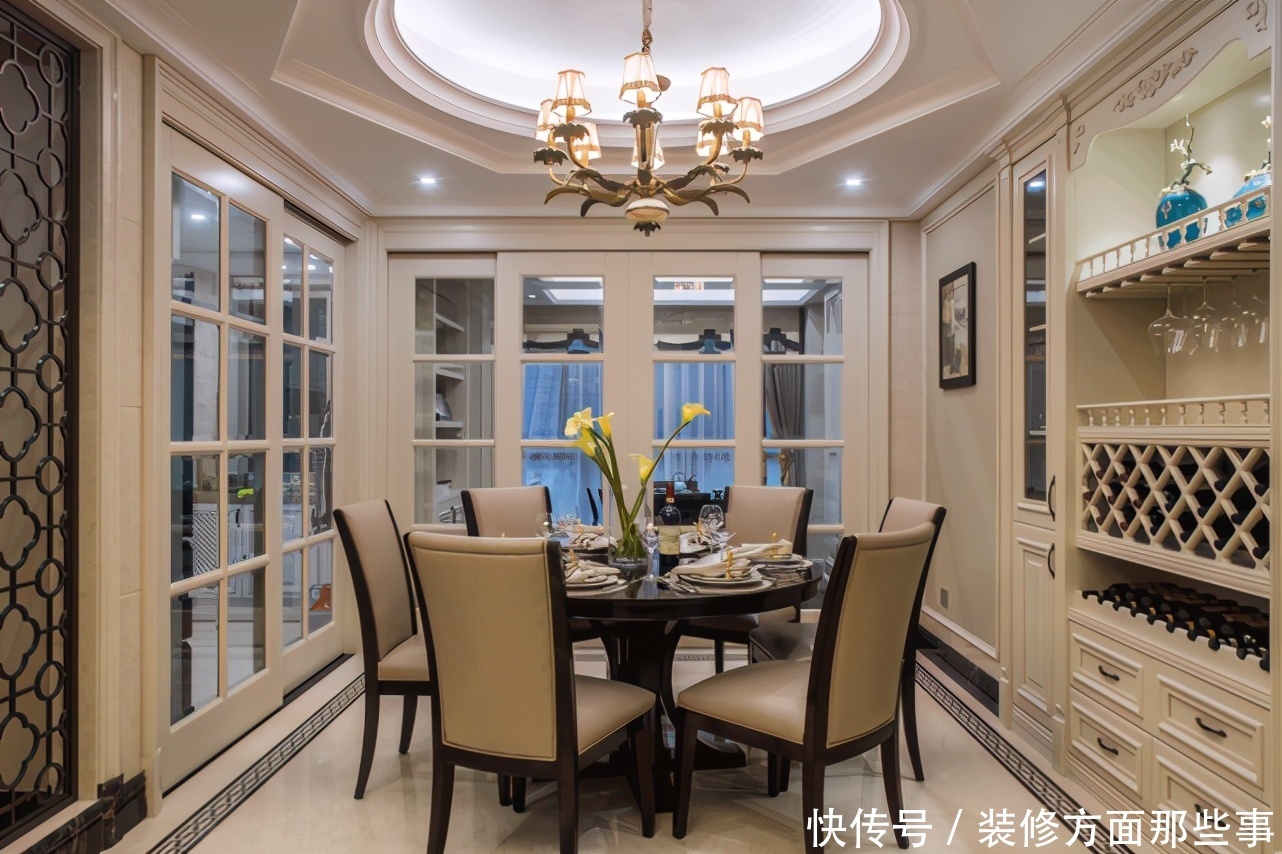 现代|170㎡现代风中植入稳定气派,将古典韵味与现代设计巧妙融合