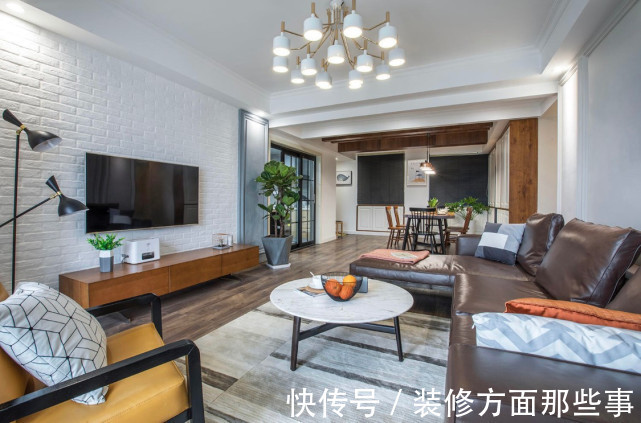 现代风|122平现代风三居室,让时光欢喜,在平淡的归属中感受生活魅力