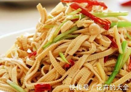 葱油豆腐皮|最适合女性吃的一道菜，益气补血，色斑淡了，肌肤白皙红润！