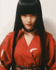 |搞笑GIF段子:美女,好像没有帅哥让你陶醉吧