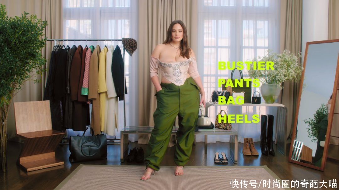 180斤体重当超模却被夸可爱?满身肉也不遮,自恋的样子好圈粉