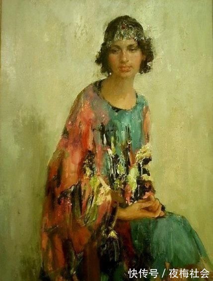 费欣&俄罗斯艺术家尼古拉布洛欣人体油画作品欣赏