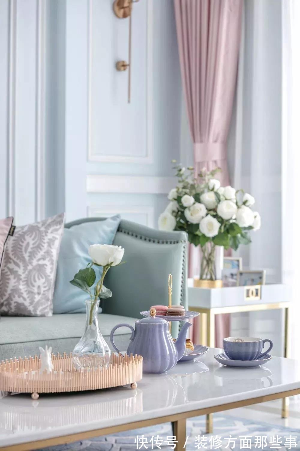 二居室|89平摒弃了传统洛的繁复、冗杂部分,更加注重轻盈、舒适、时尚