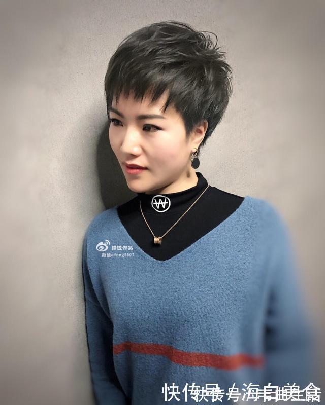 梓墨|剪这样的漏耳超短发,简直不要太美,气质提升了一大截,还很时尚