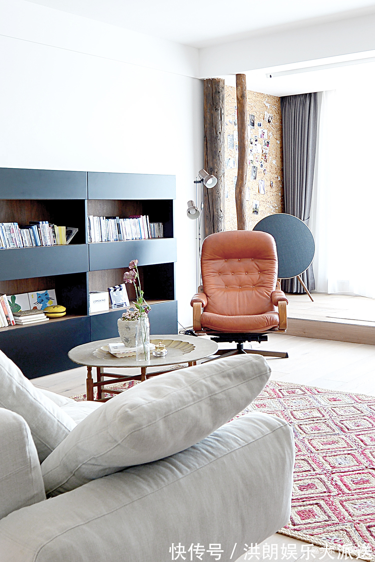 布艺|120平北欧风,简约布艺,木质为主的家具,仓古门的个性,自然美