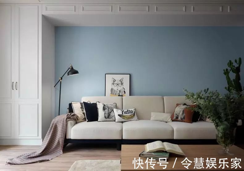 背景墙|新婚夫妇买老户型二手房，北欧风+超强收纳，背景墙设计惊艳！