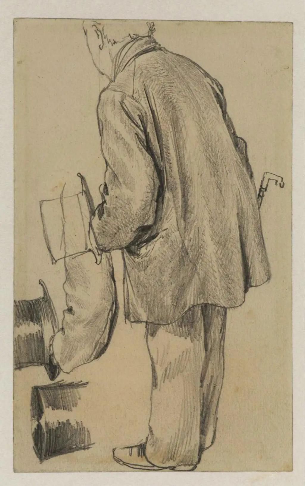  作品|门采尔素描下的底层人民