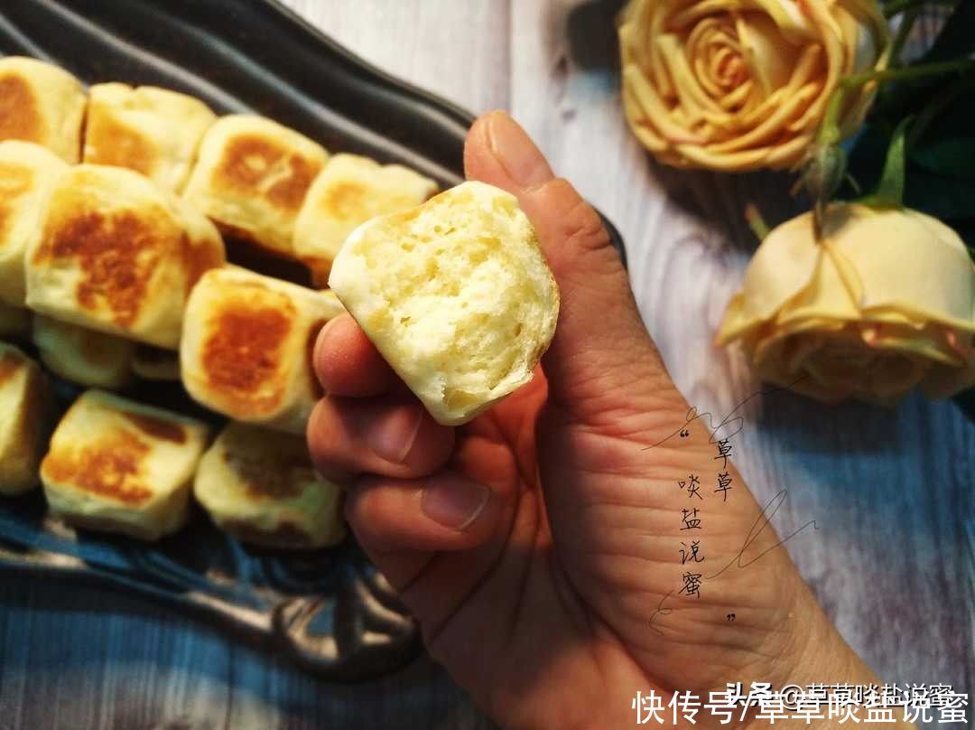 牛奶|牛奶小馒头成长记，无水无油，不用蒸不用烤