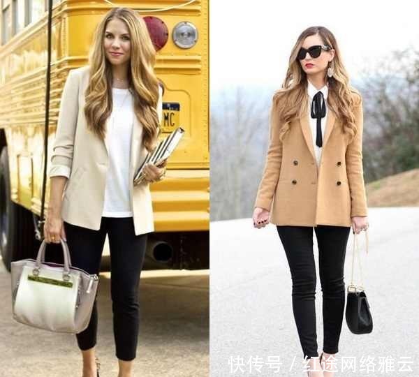  属性|米色外套：女性衣橱的优雅属性，米色与其他冷色调和暖色调相结合