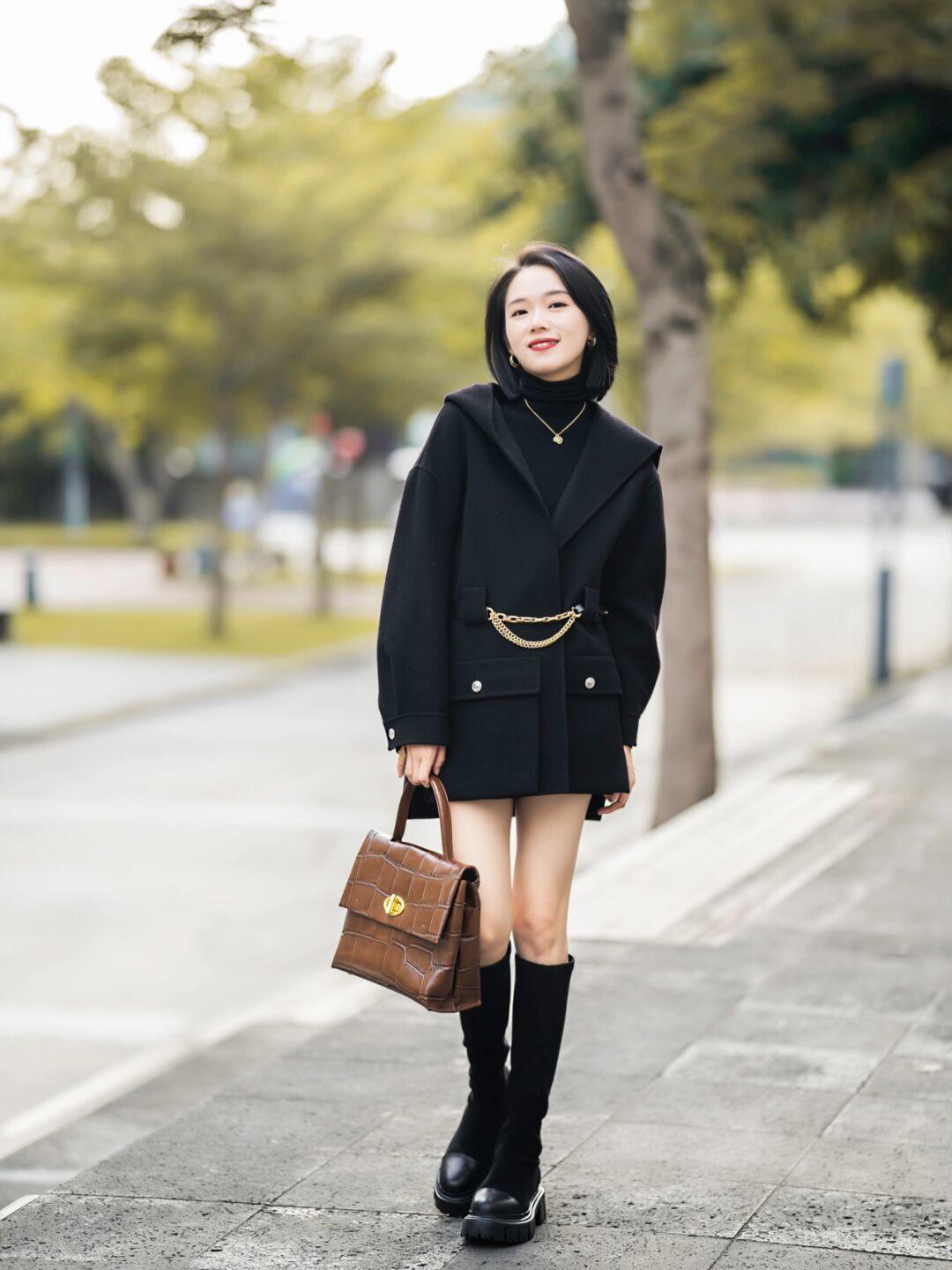 小蛮腰 这些“大衣”穿搭才叫高级,精致干练又有气场,每一套都可照着穿