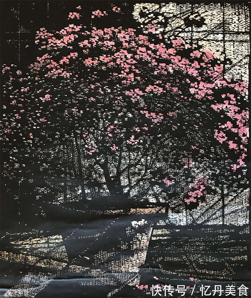 母与子@杜鸿年,我国著名的版画家,北大荒版画三大创始人之一