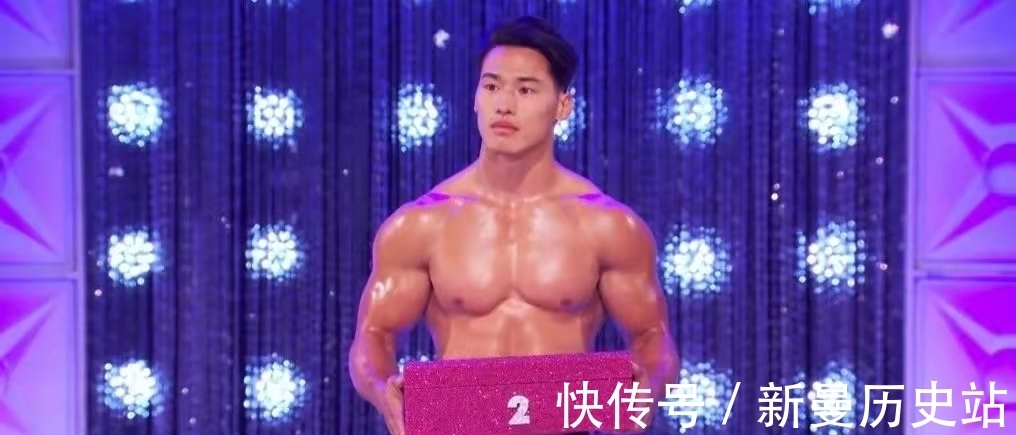 健碩亞裔男模上綜藝走紅