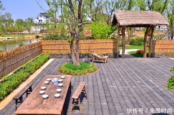 乡村庭院设计,如果农村有房,干嘛住城里,建个这样的院子美翻了