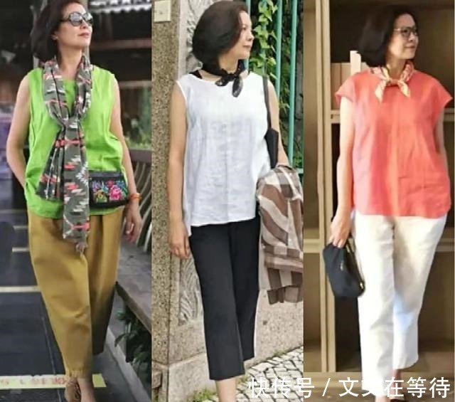 显瘦 50、60岁后依然可以很时尚,借鉴两位熟龄博主的穿搭,超显气质!