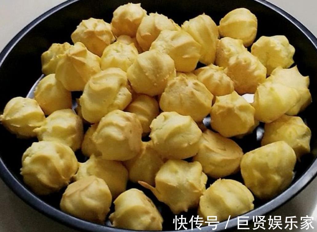 想吃奶油泡芙不用买,教你在家做,香甜细腻,甜而不腻,吃不够