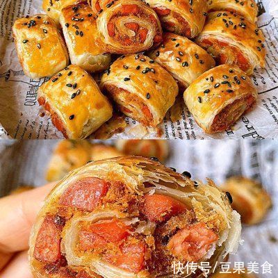 黑芝麻|火腿肉松卷比补药营养，却不要钱