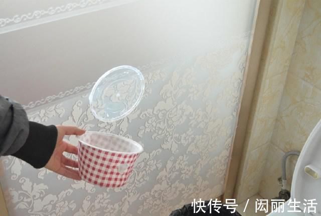 圆形|圆形打包盒你还舍得扔掉吗？放在卫生间太有创意了，省钱又实用