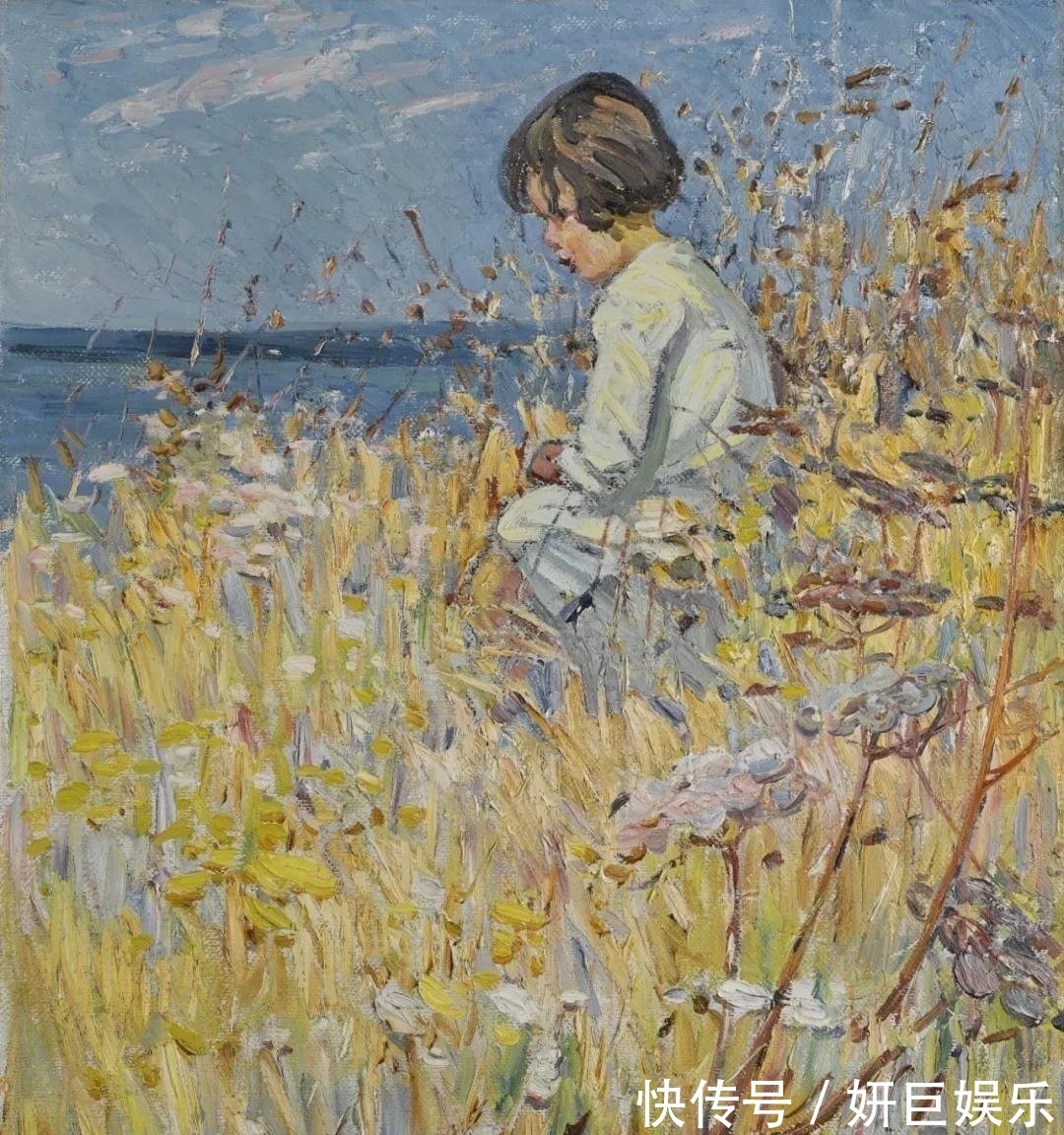 会员!20世纪英国最伟大的女画家之一多萝西娅·夏普油画作品欣赏