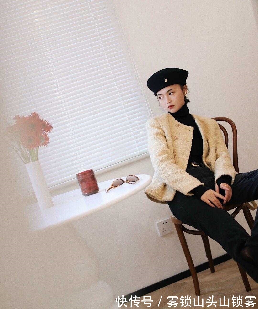 连衣裙 过年怎么穿保暖又洋气?借鉴这几套搭配,简约利落又有高级感