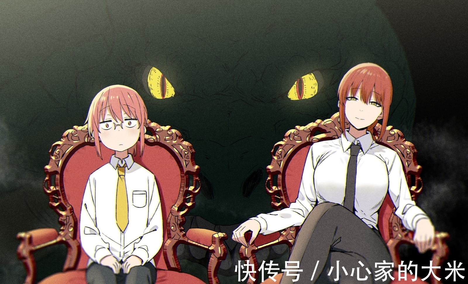 石原立|小林像玛奇玛已成国际共识？画师光速出图，好女人坏女人同框了