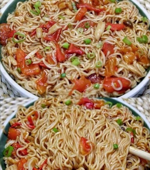 方便面最好吃的做法，连汤汁都不剩，一盘不够吃