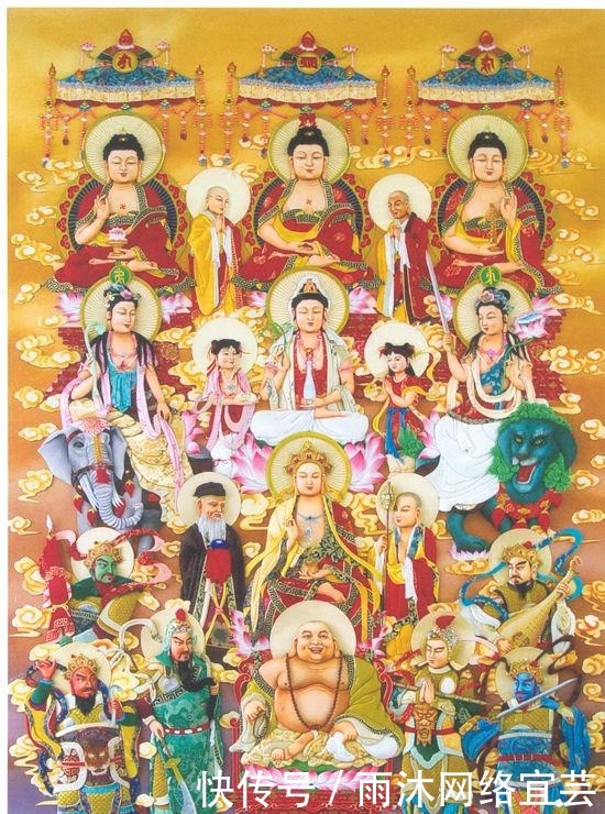 如来佛祖|西游记中天庭和西天如若开战,西天真有和天庭分庭抗礼的能力吗?