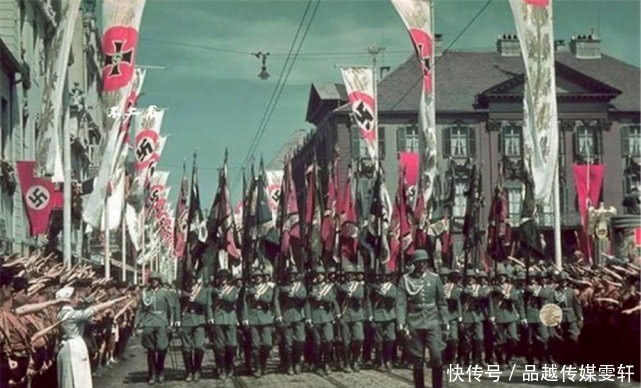 武装到牙齿|彩色老照片:看看第三帝国时期武装到牙齿的德军、柏林街头的繁华