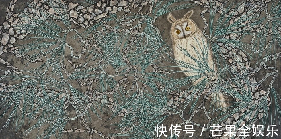 翁毓衔$一个善于造境的青年国画才子|翁毓衔花鸟画