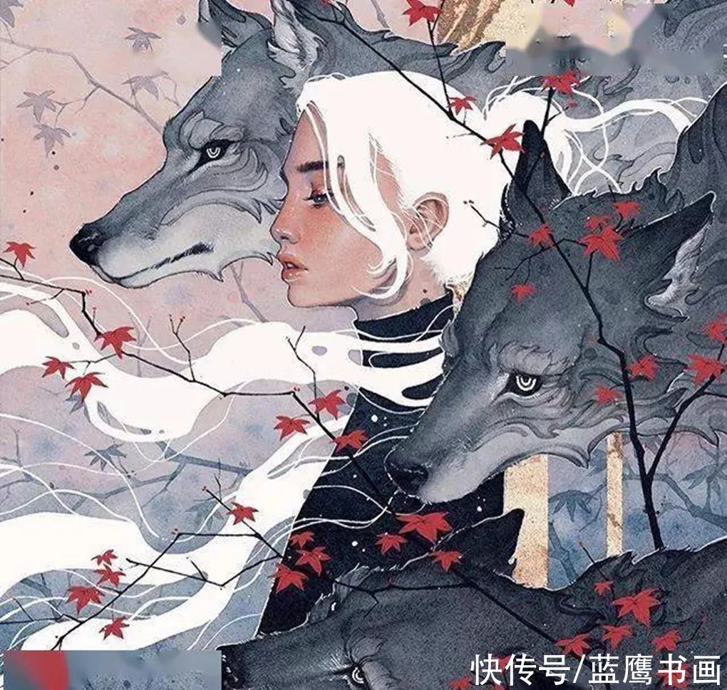  绘画|痴迷绘画kelogsloops，是迪士尼的年轻画师，唯美画风