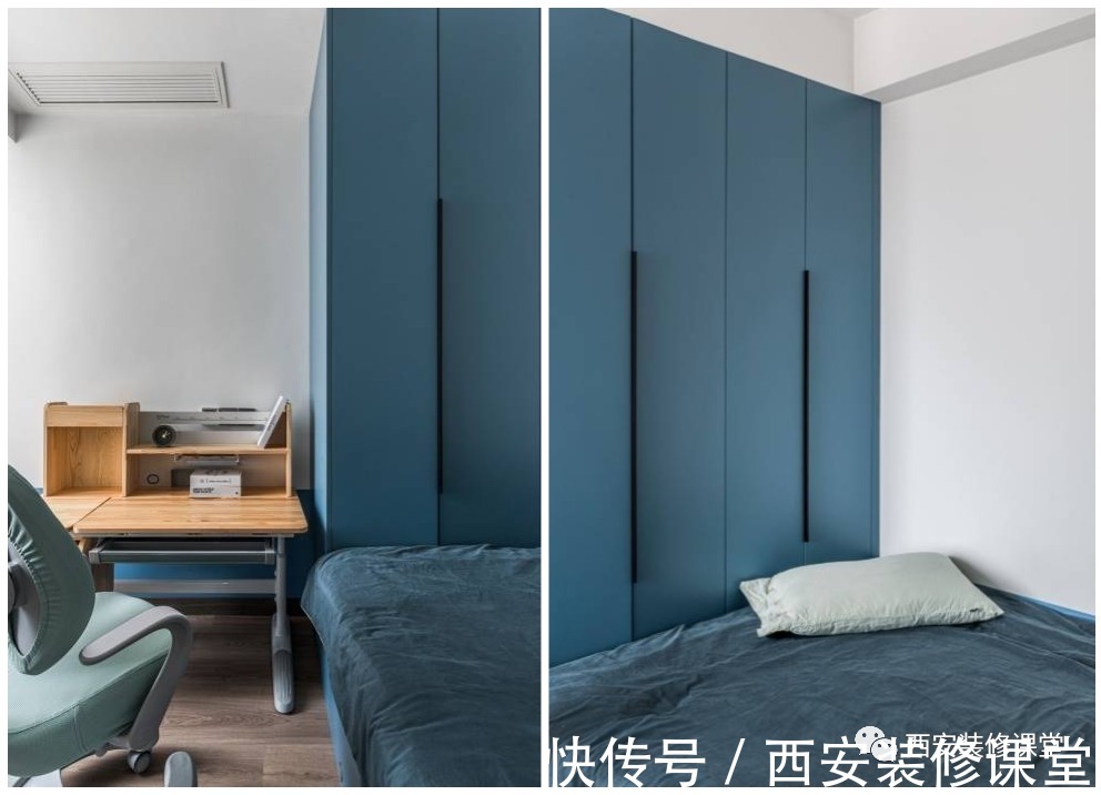 化妆台|100m2简约三居,三口实用之家