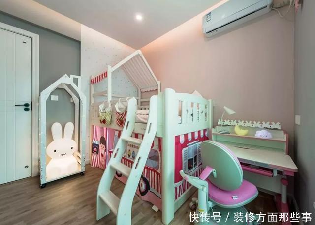 儿童|112㎡现代三居室时尚简洁又大方,从客餐厅美到卧室、儿童房