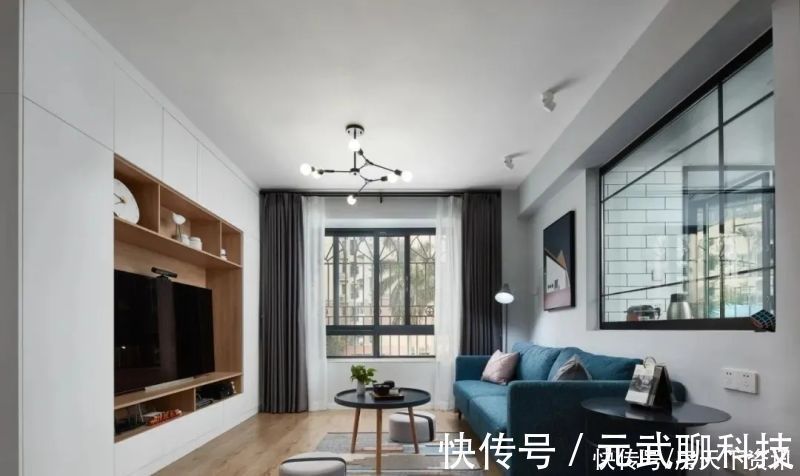 新房|76平米新房,三居室装修才花6万元,邻居看了羡慕不已