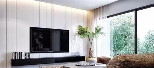 背景墙|传统电视背景墙太老土，这才是真正电视墙