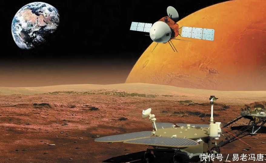 嫦娥五号 干得漂亮!火星传来一个好消息,五星红旗光芒耀眼