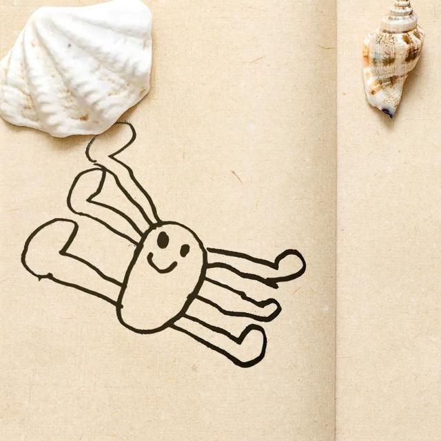 老爸Tom|设计师老爸将孩子的画P图再现,鼓励孩子继续发挥创造力