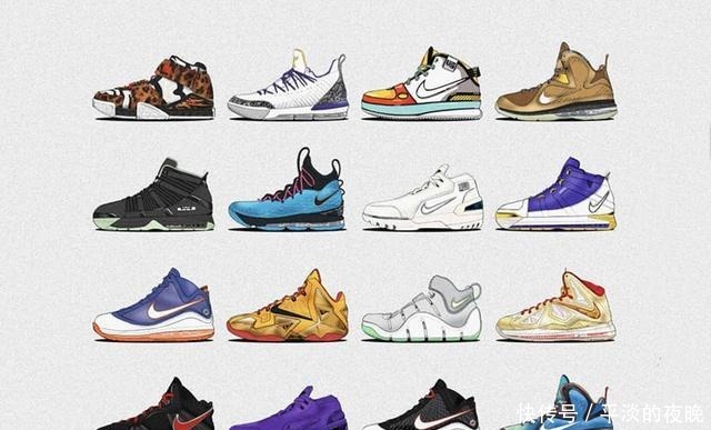 官方投票!16款「勒布朗 PE」哪双登场你说了算